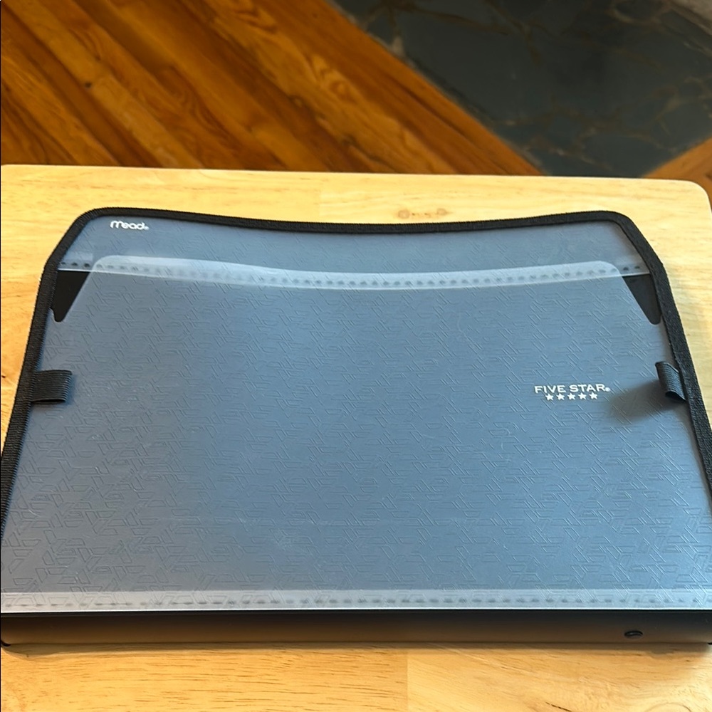 2‎ Five Star Black Zipper expandable file organizers